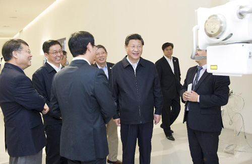 2014年5月23日习近平访问联影
